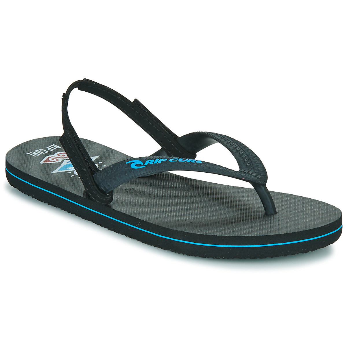 Infradito bambini ragazzo Rip Curl  ICON OPEN TOE - BOY  Nero