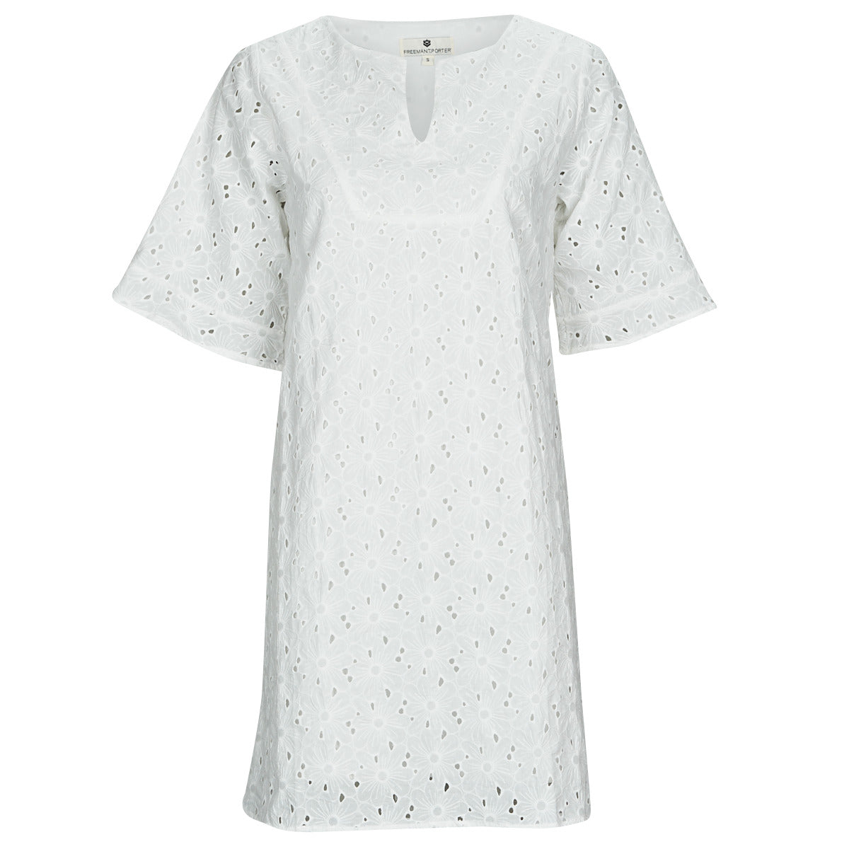 Abito corto Donna Freeman T.Porter  LOTISSE LACE  Bianco