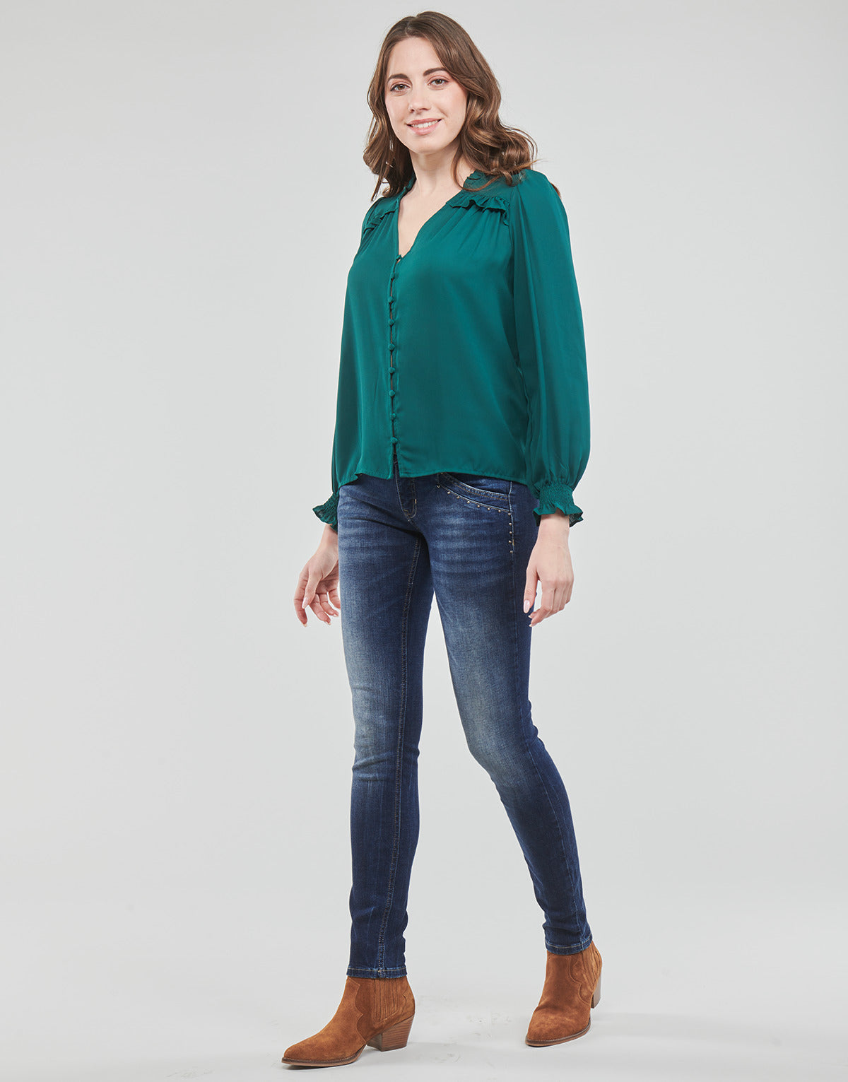 Jeans Slim Donna Freeman T.Porter  KAYLEE S SDM  Blu