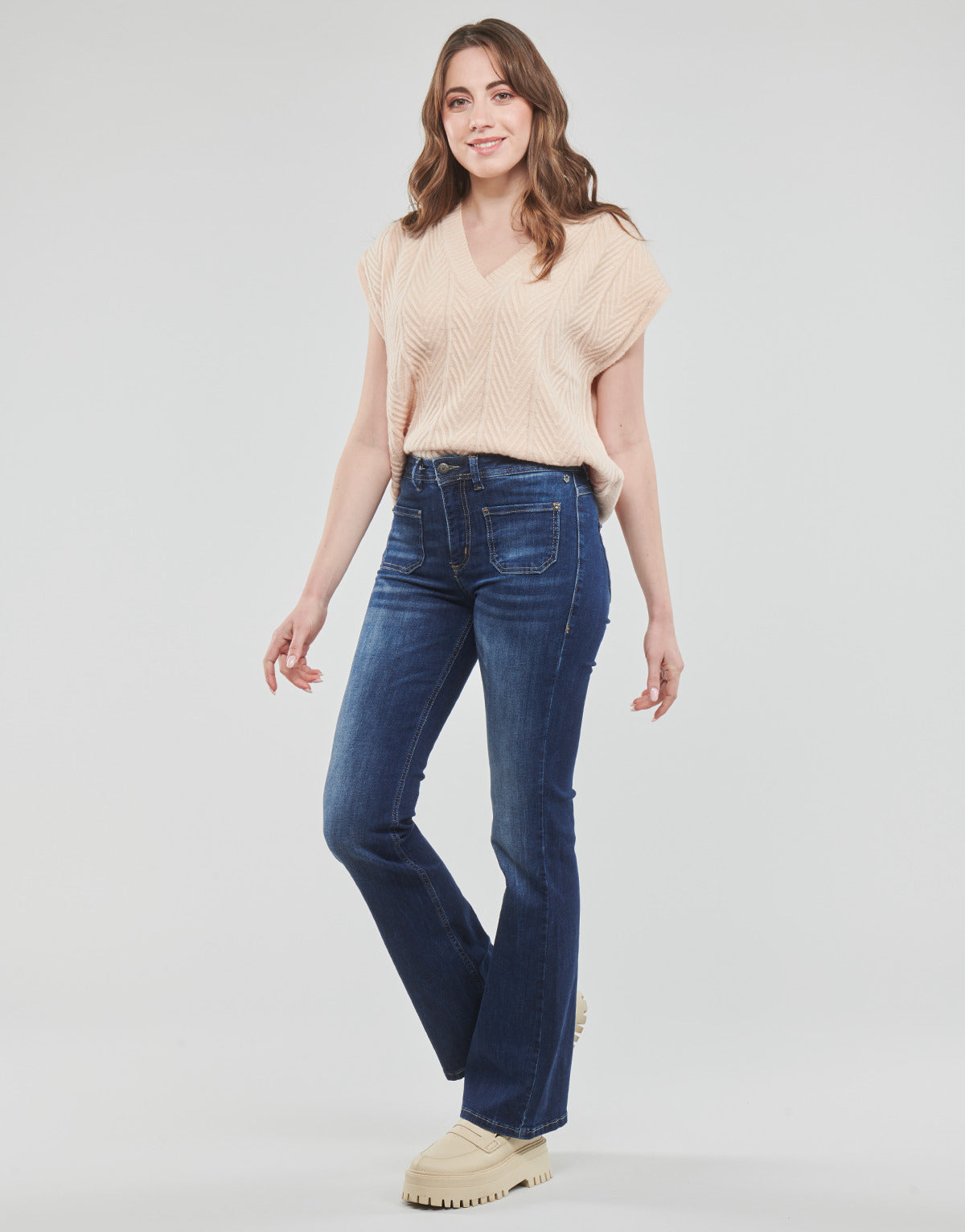 Jeans Flare Donna Freeman T.Porter  GRACIELLA S SDM  Blu