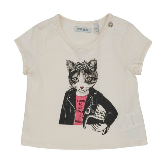 T-shirt ragazza Ikks  XW10130  Bianco