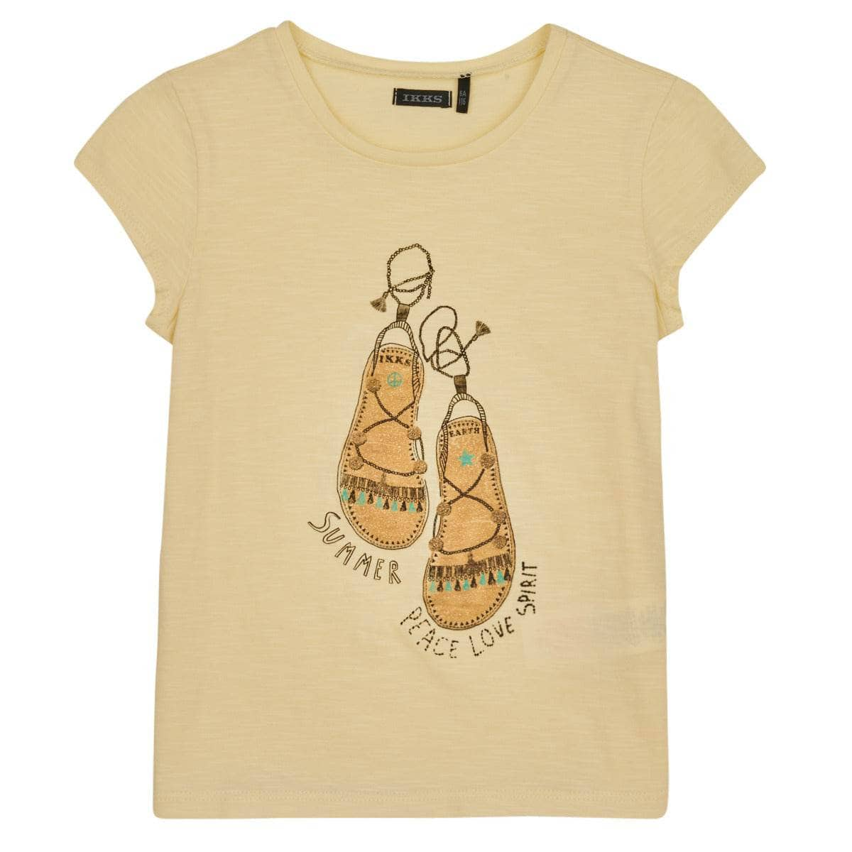 T-shirt ragazza Ikks  XW10192  Giallo