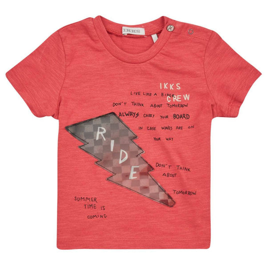 T-shirt ragazzo Ikks  XW10071  Rosso