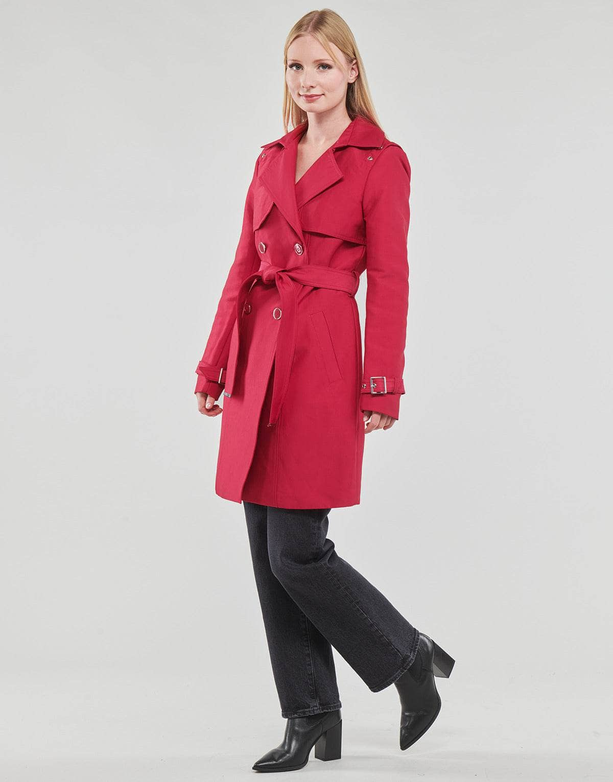 Trench Donna Morgan  GIKAEL  Rosso