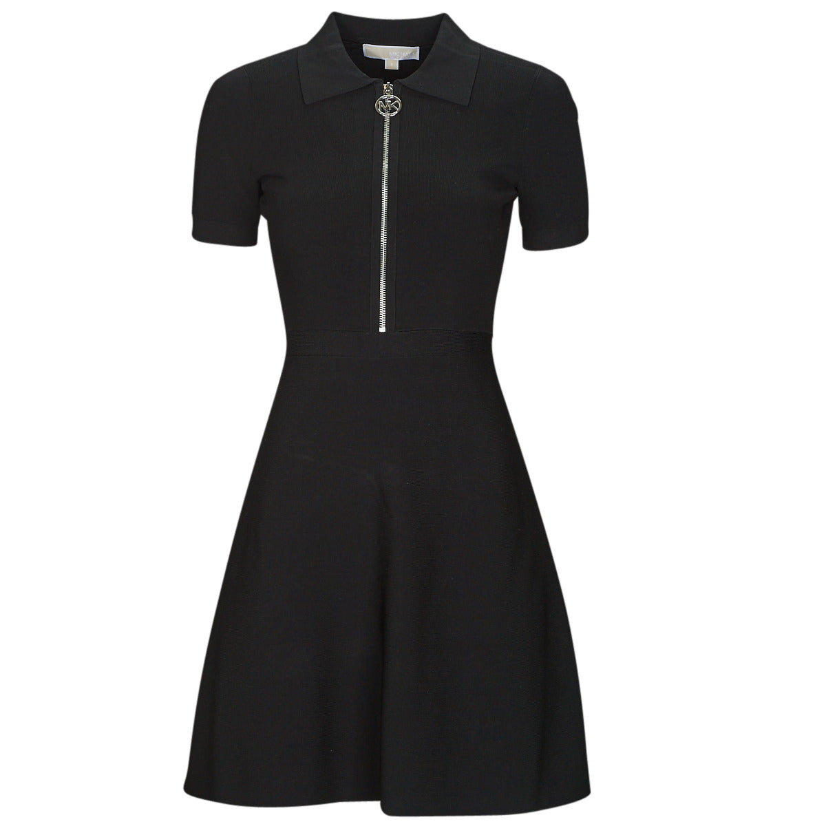 Abito corto Donna MICHAEL Michael Kors  ECO POLO SS ZIP DRS  Nero