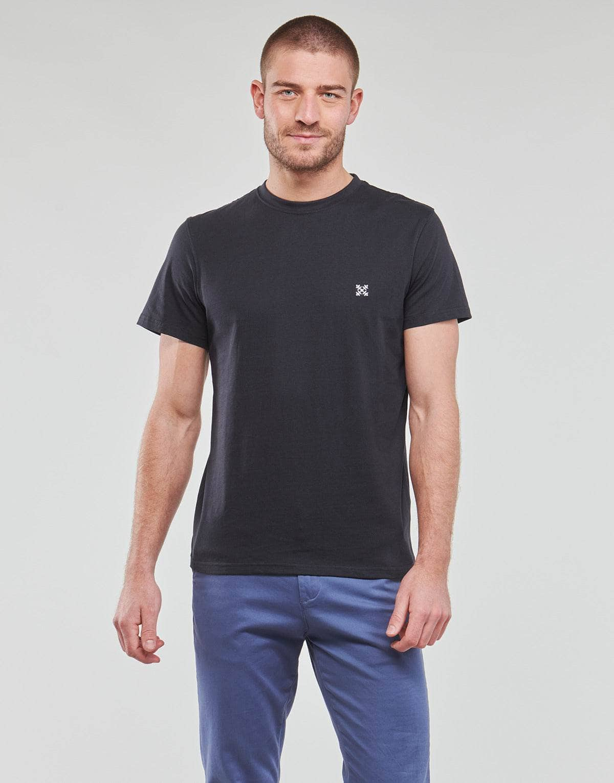 T-shirt Uomo Oxbow  P0TEBAZ  Marine