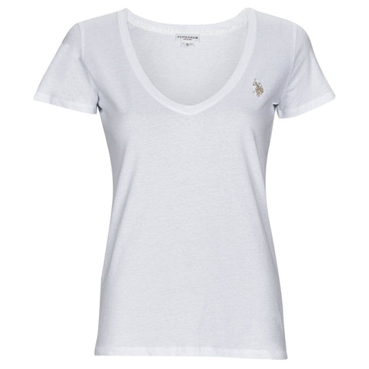 T-shirt Donna U.S Polo Assn.  BELL  Bianco