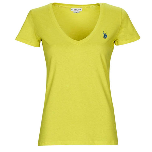 T-shirt Donna U.S Polo Assn.  BELL  Giallo