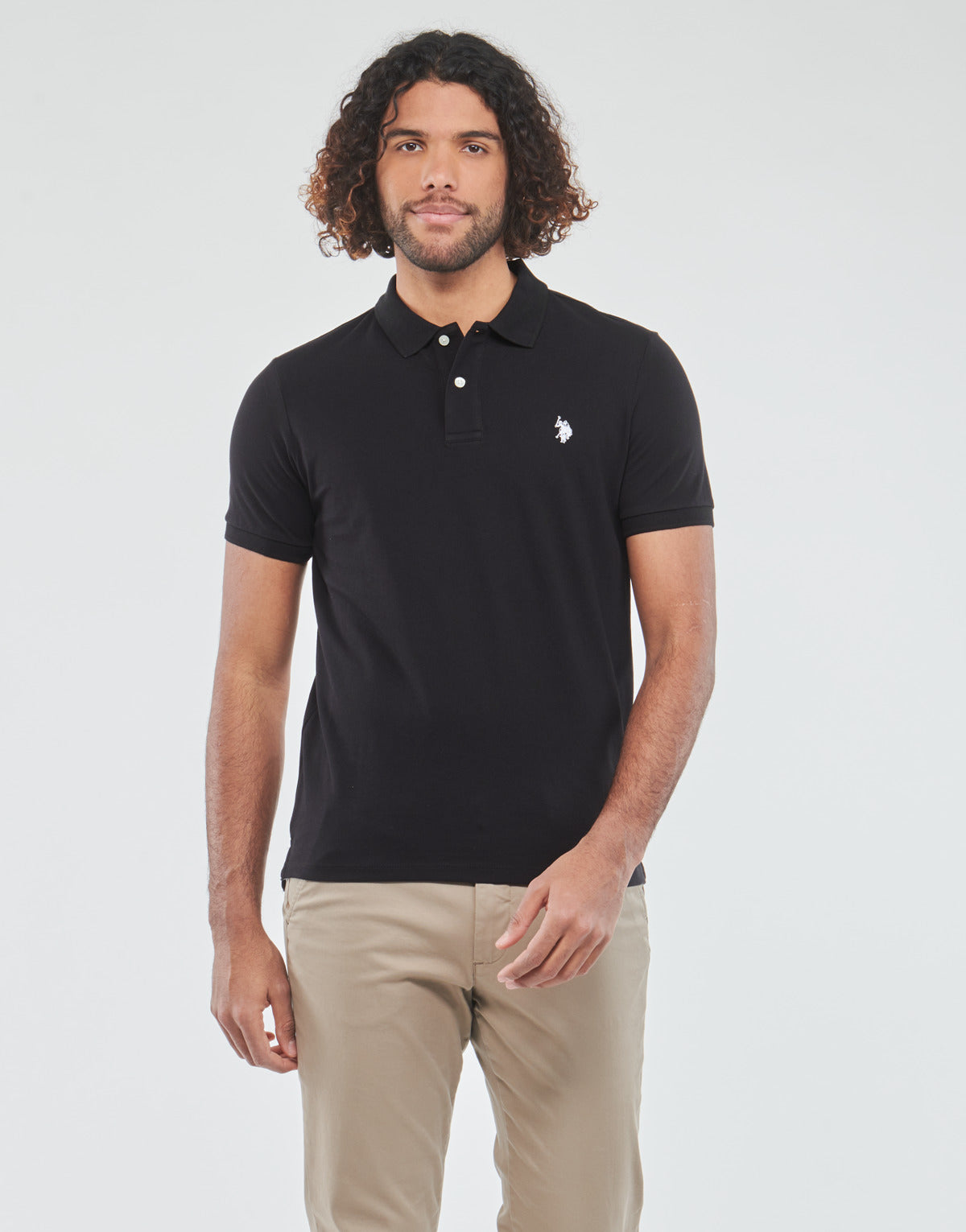 Polo Uomo U.S Polo Assn.  KING  Nero