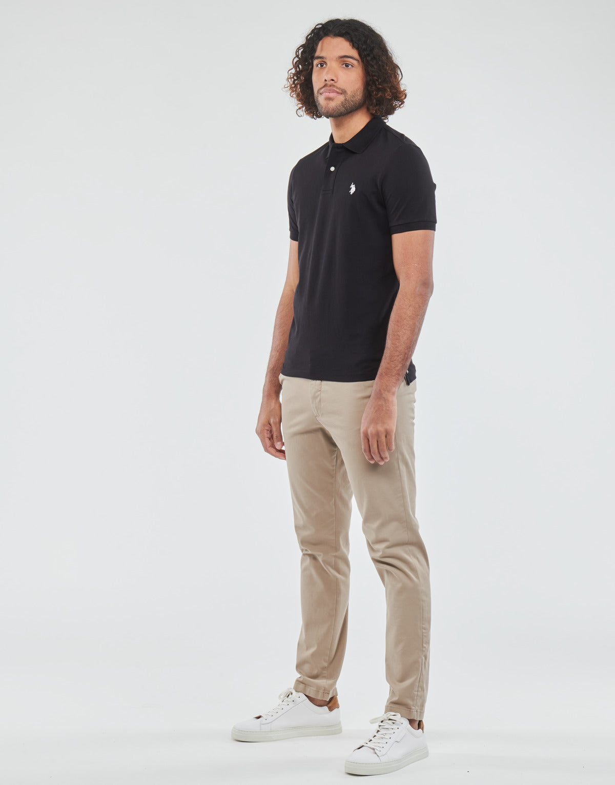 Polo Uomo U.S Polo Assn.  KING  Nero