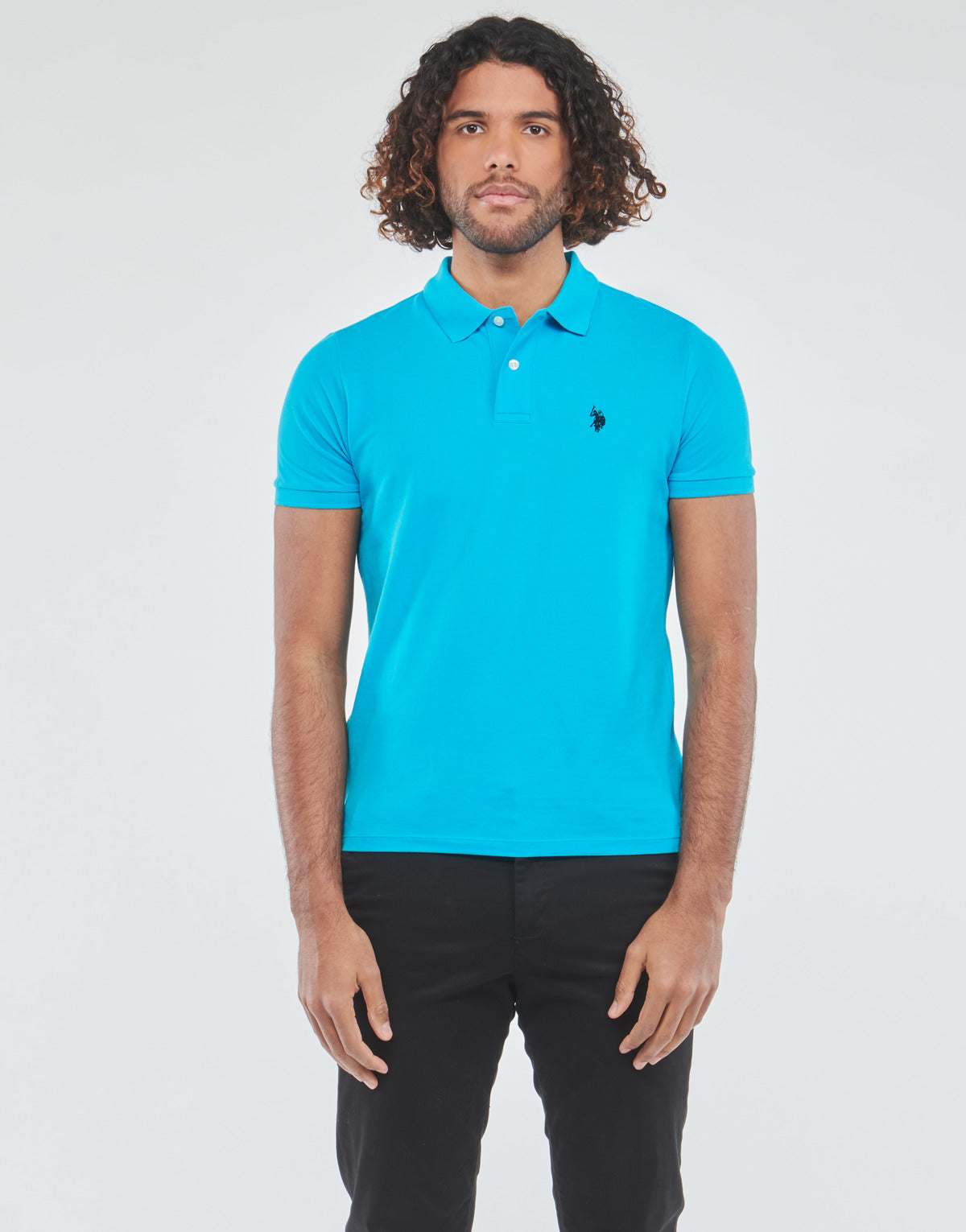 Polo Uomo U.S Polo Assn.  KING  Blu