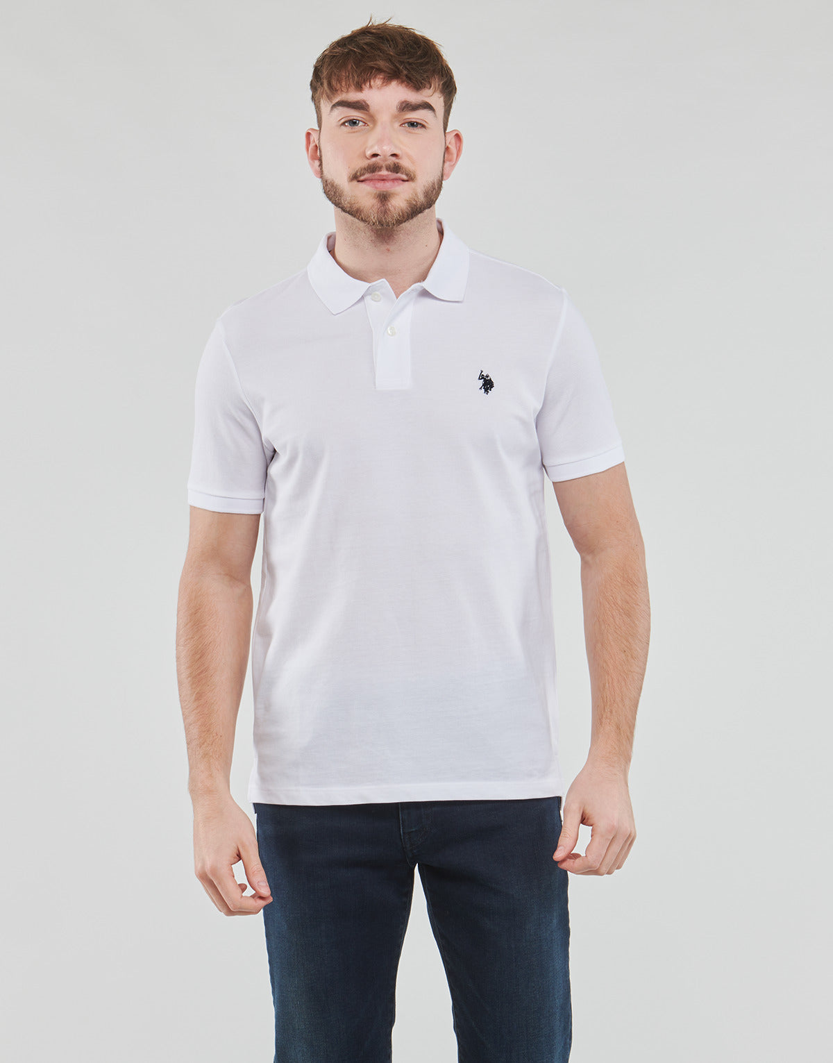 Polo Uomo U.S Polo Assn.  KING  Bianco