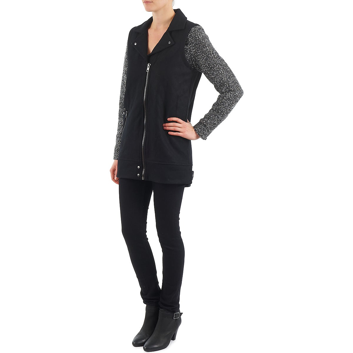 Mantella Donna Vero Moda  MAYA JACKET - A13  Nero