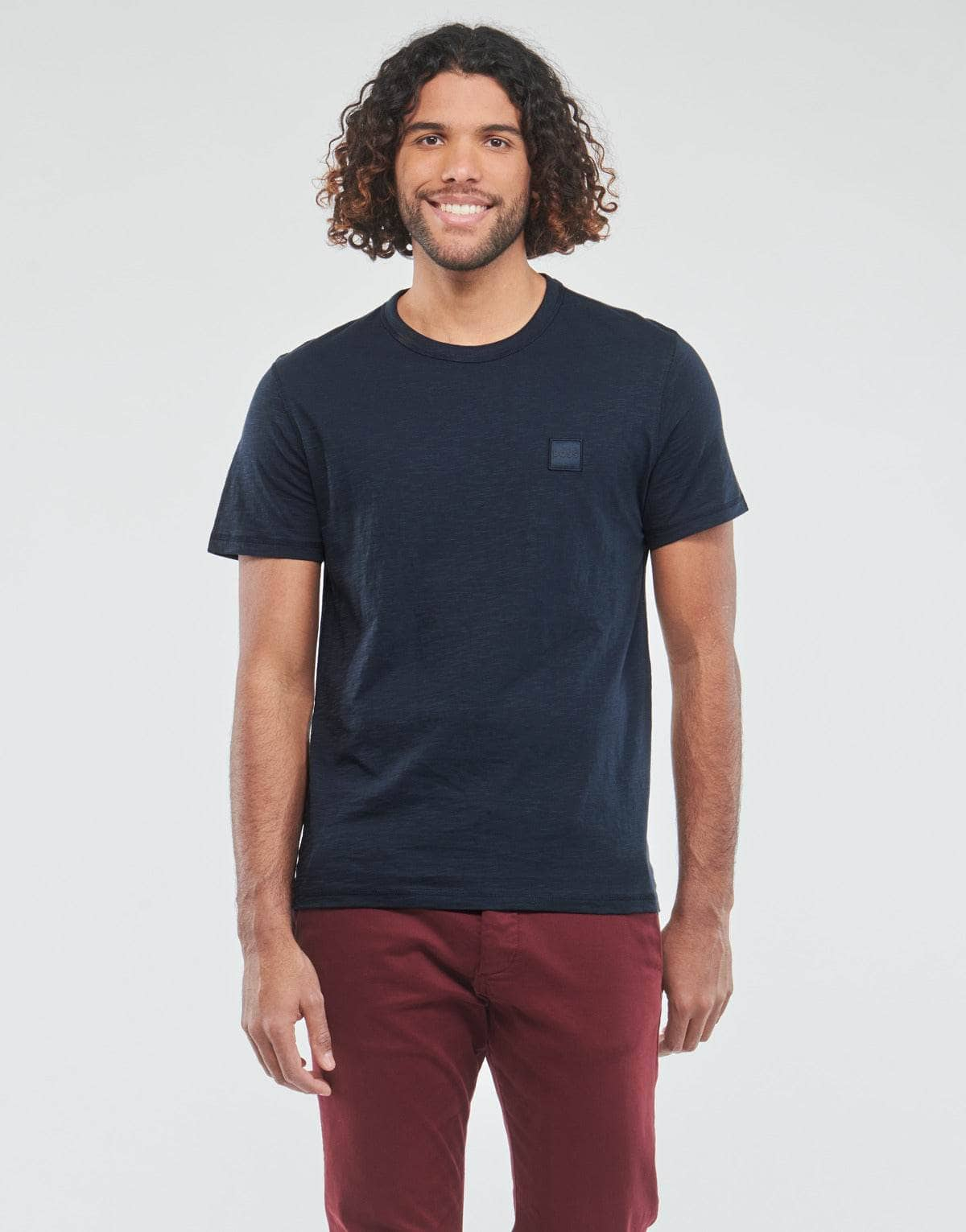 T-shirt Uomo BOSS  Tegood  Marine