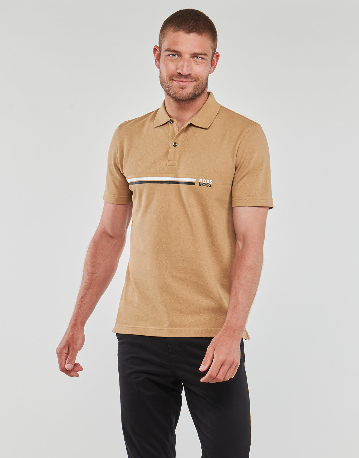 Polo Uomo BOSS  Pack 32  Beige