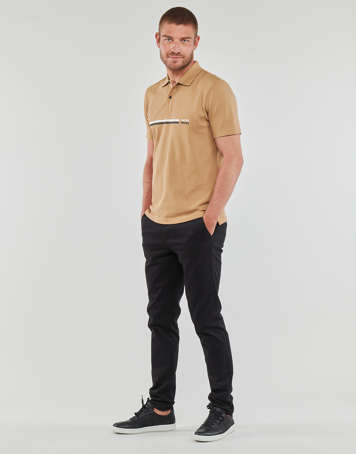 Polo Uomo BOSS  Pack 32  Beige