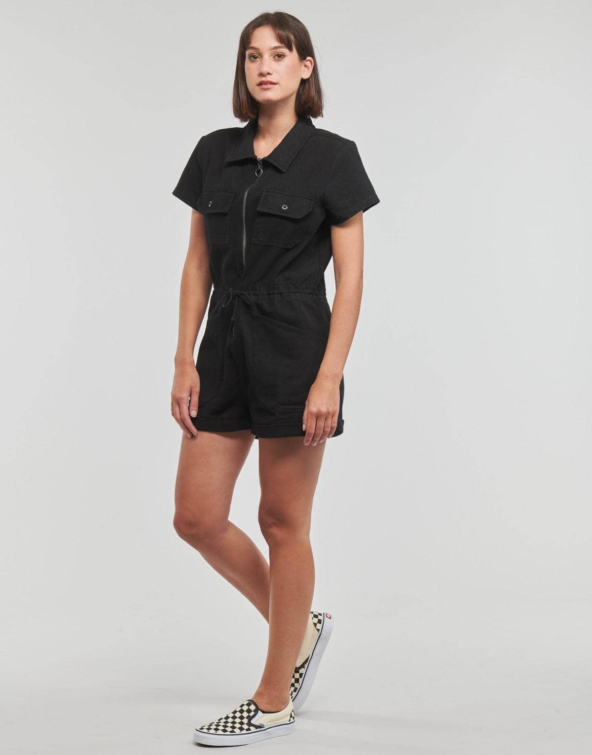 Tute / Jumpsuit Donna Volcom  WHEELFRITE ROMPER  Nero