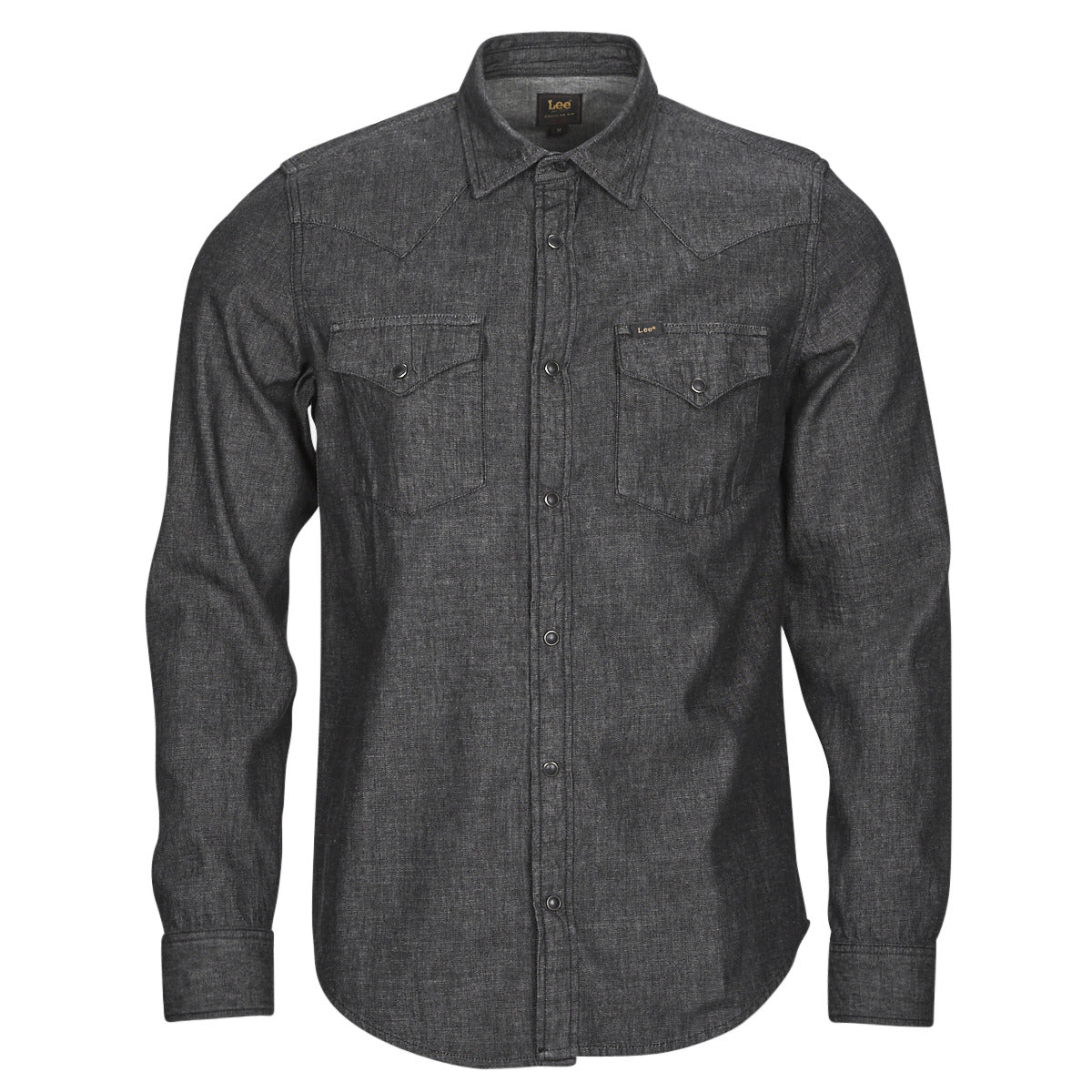 Camicia a maniche lunghe Uomo Lee  REGULAR WESTERN SHIRT  Nero