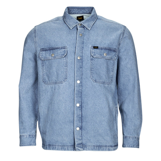 Giacca in jeans Uomo Lee  WORKWEAR OVERSHIRT  Blu