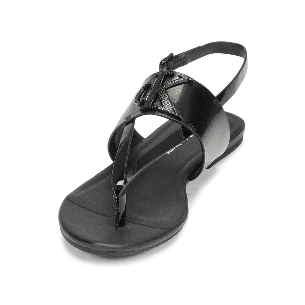 Sandali Donna Calvin Klein Jeans  FLAT SANDAL TOEPOST HW  Nero