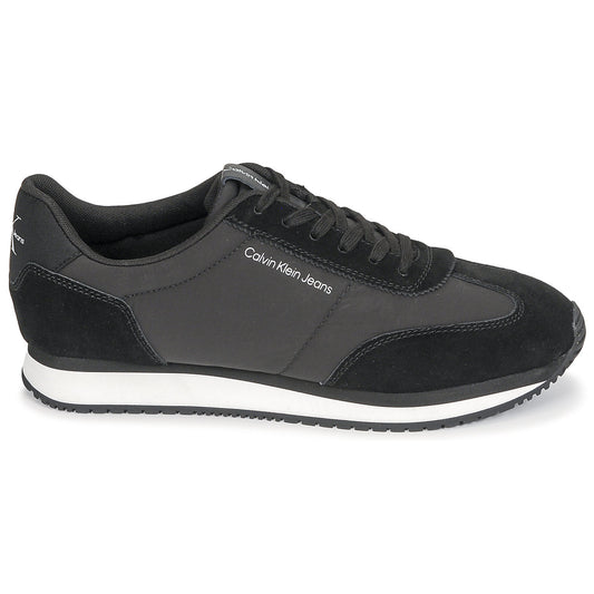 Sneakers Uomo Calvin Klein Jeans  RETRO RUNNER WINGTIP MIX  Nero