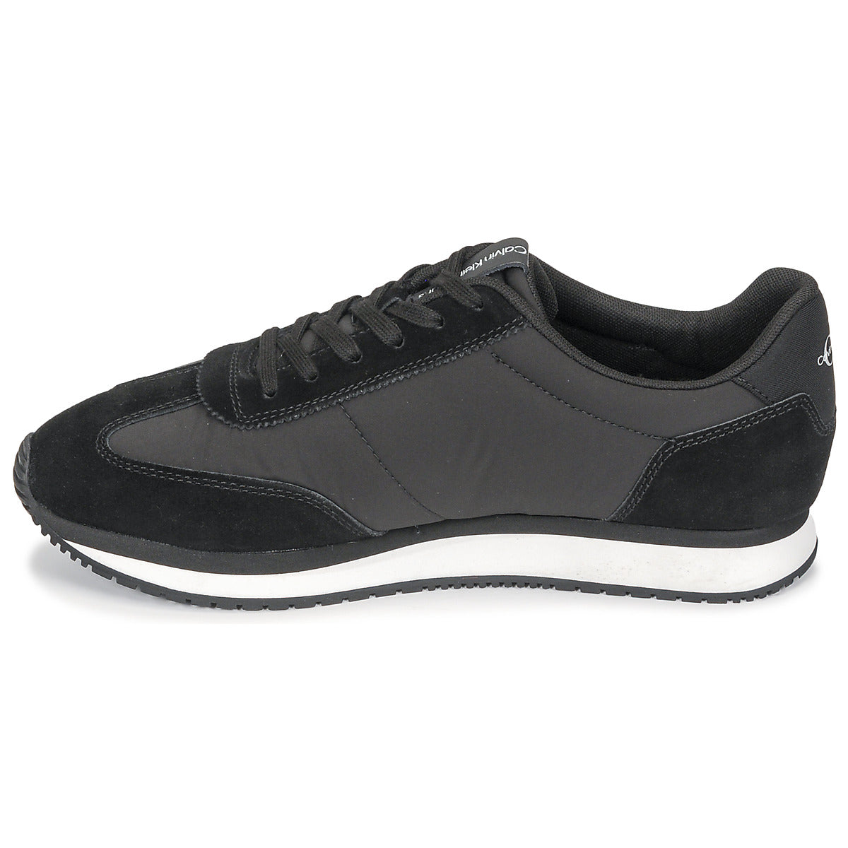 Sneakers Uomo Calvin Klein Jeans  RETRO RUNNER WINGTIP MIX  Nero