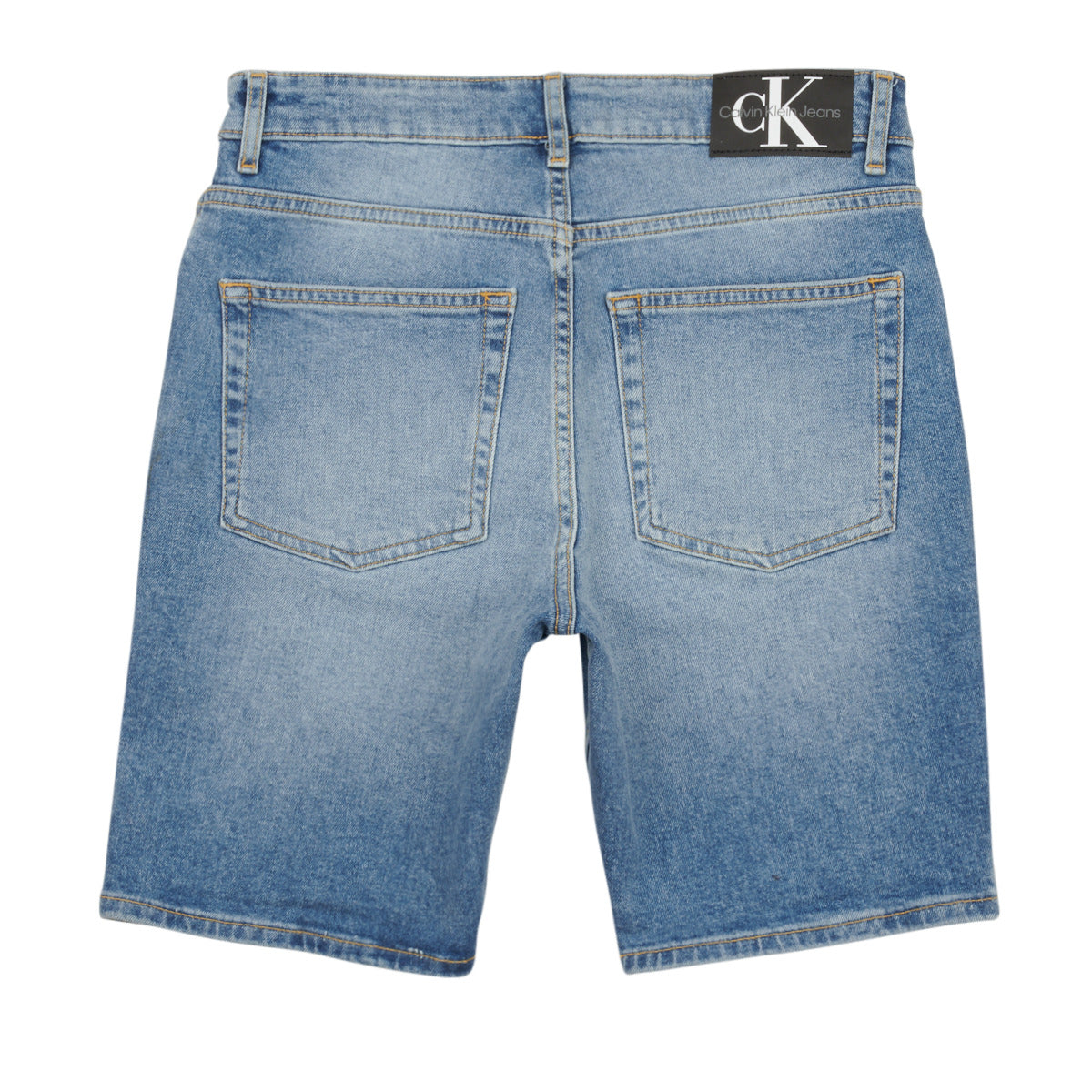 Pantaloni corti ragazzo Calvin Klein Jeans  REG SHORT MID BLUE  Blu