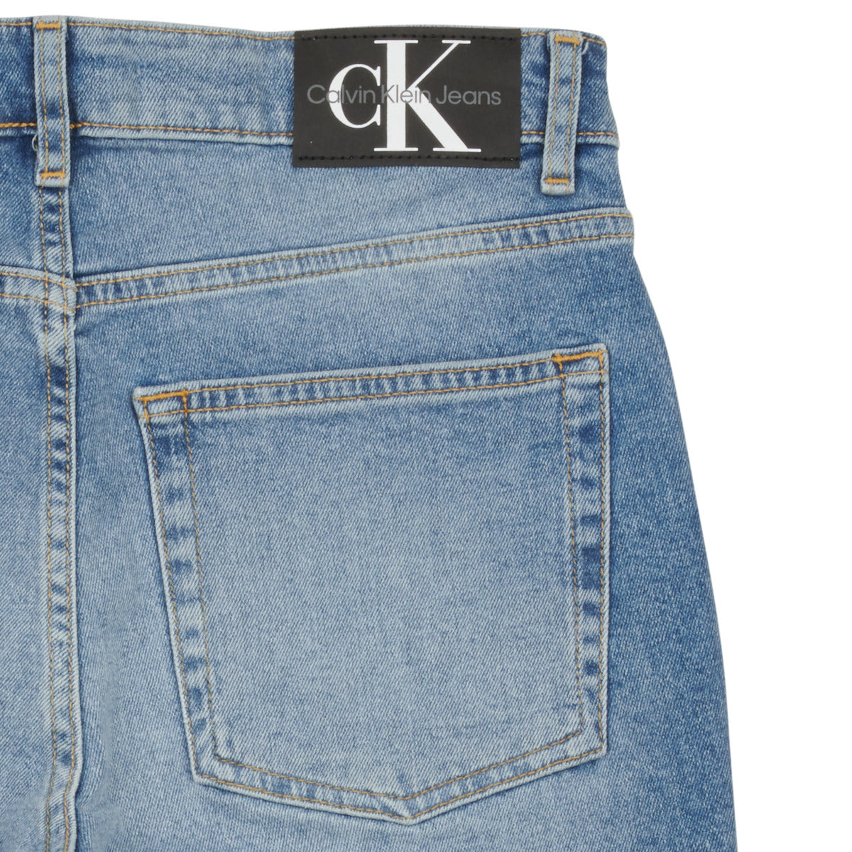 Pantaloni corti ragazzo Calvin Klein Jeans  REG SHORT MID BLUE  Blu