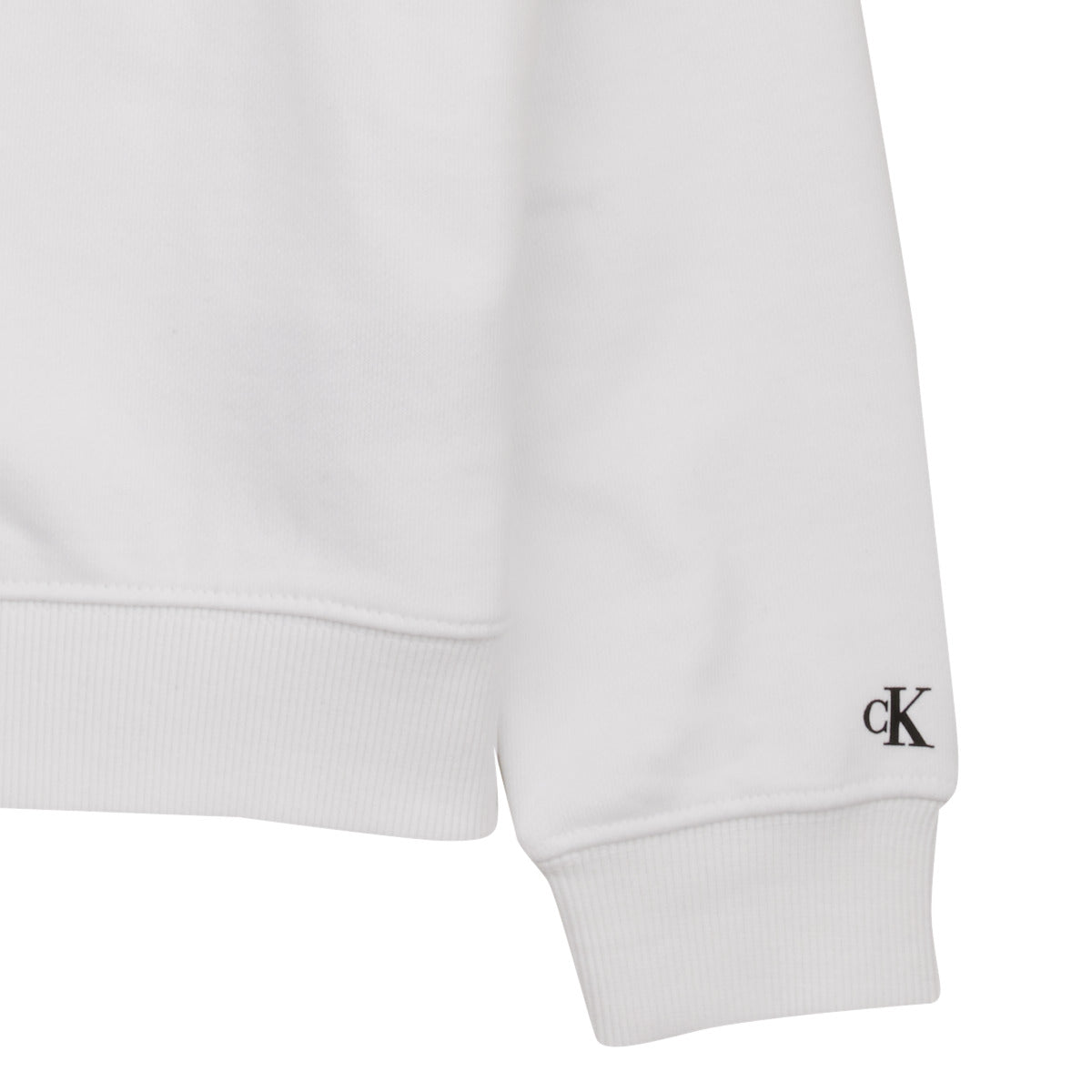 Felpa ragazzo Calvin Klein Jeans  MINI BLOCK LOGO HOODIE  Bianco