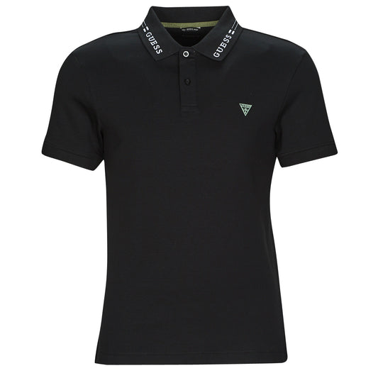 Polo Uomo Guess  NOLAN SS POLO  Nero