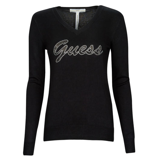 Maglione Donna Guess  PASCALE VN LS SWTR  Nero