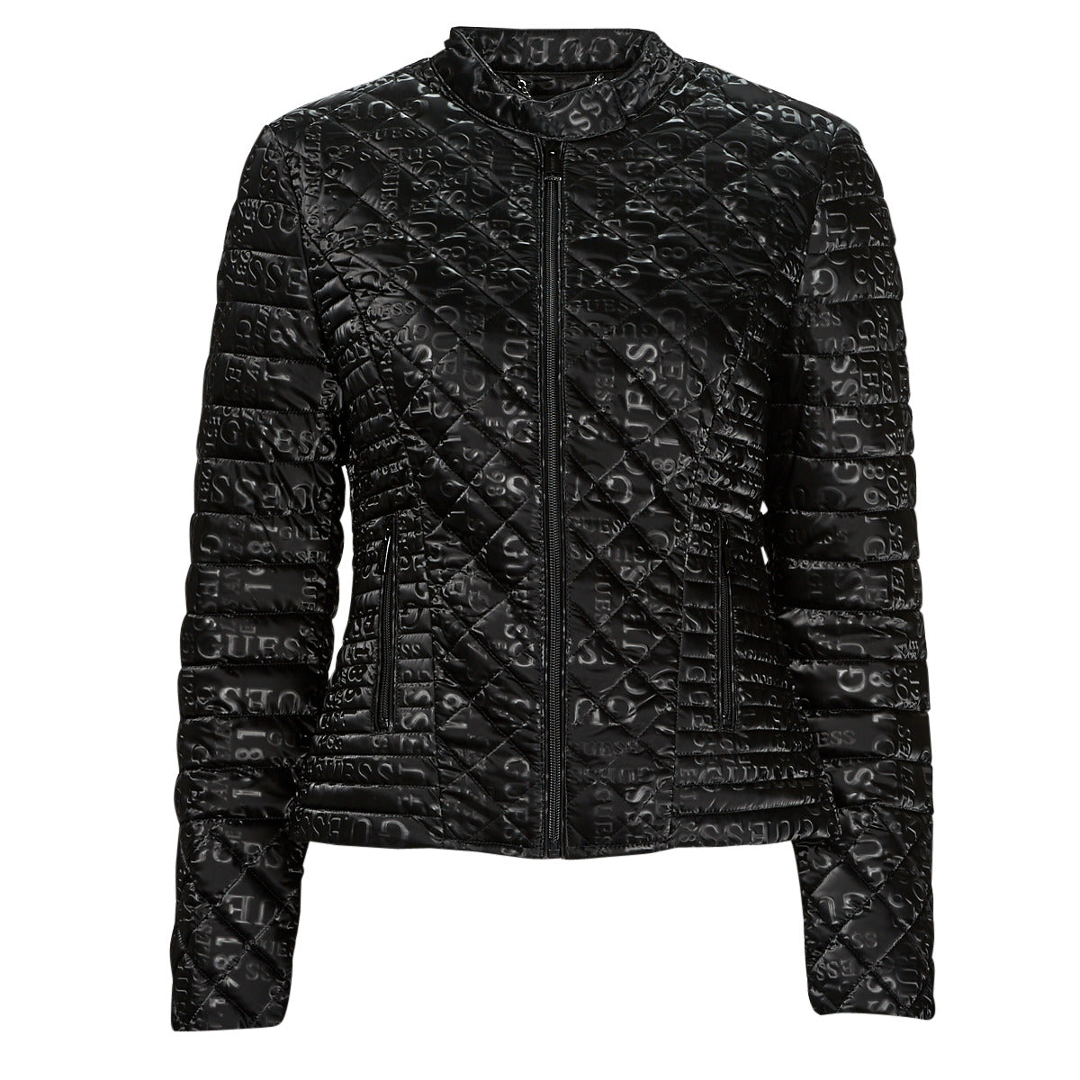 Piumino Donna Guess  NEW VONA JACKET  Nero