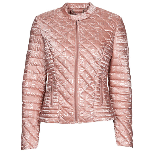 Piumino Donna Guess  NEW VONA JACKET  Rosa