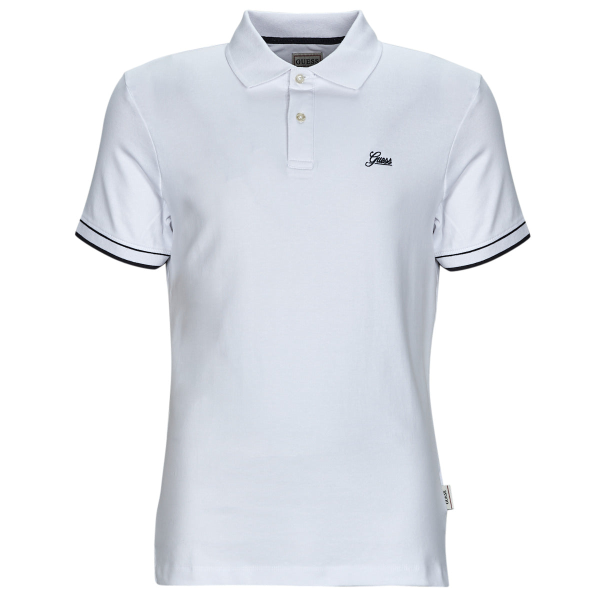 Polo Uomo Guess  OLIVER SS POLO  Bianco