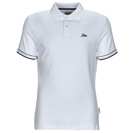 Polo Uomo Guess  OLIVER SS POLO  Bianco