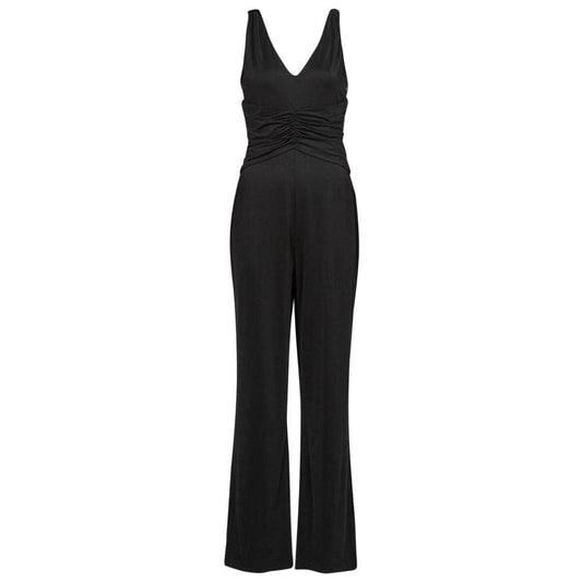 Tute / Jumpsuit Donna Guess  SS COWL POPLIA OVERALL  Nero