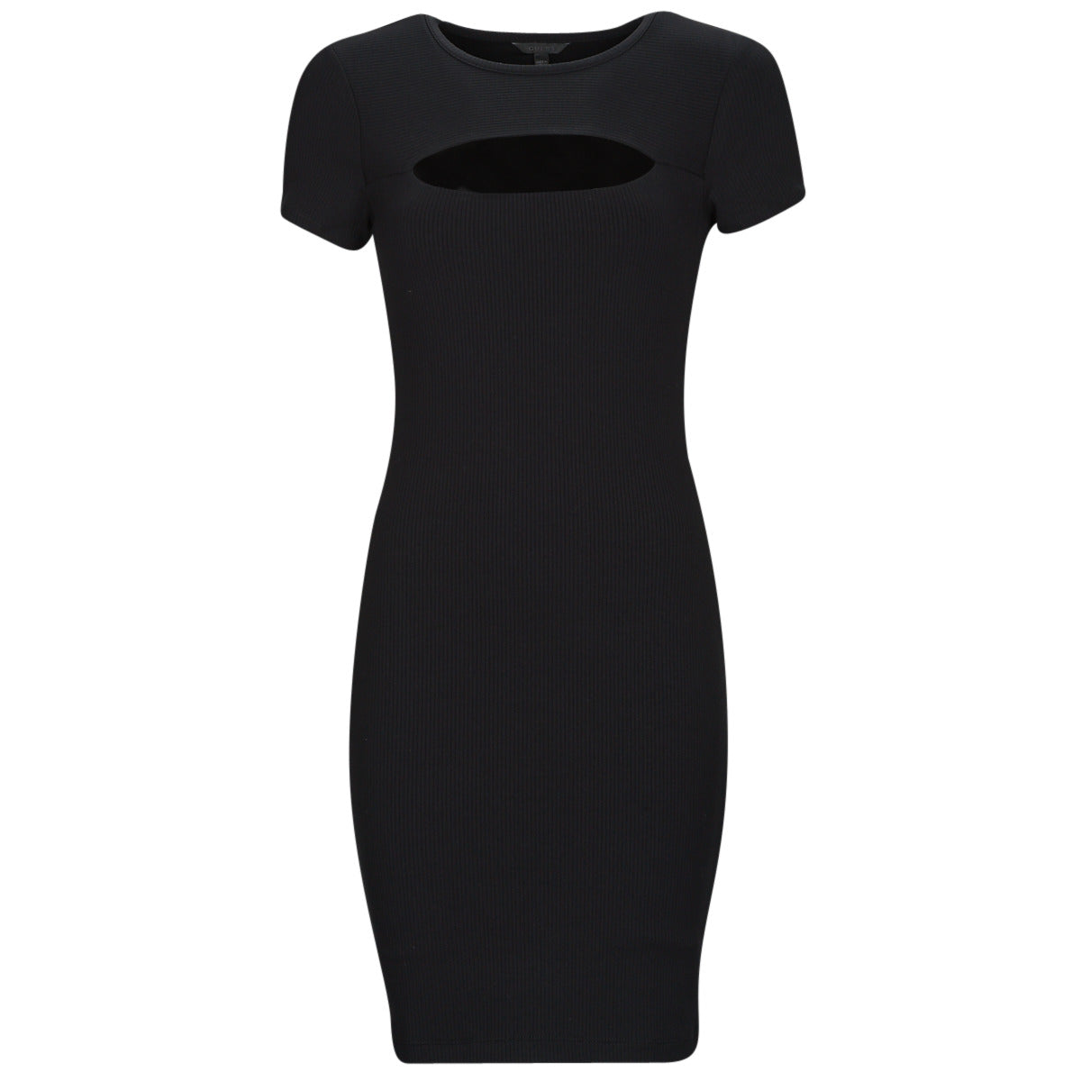 Abito corto Donna Guess  ES SS LANA DRESS  Nero