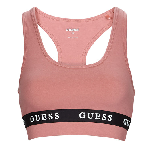 Reggiseno sportivo Donna Guess  ALINE TOP  Rosa