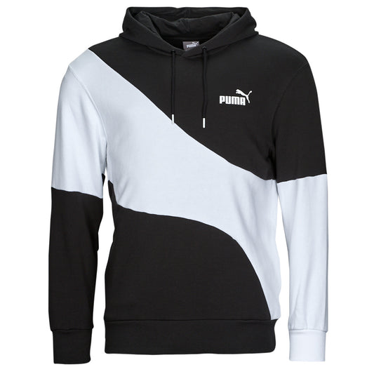 Felpa Uomo Puma  PUMA POWER CAT HOODIE  Nero