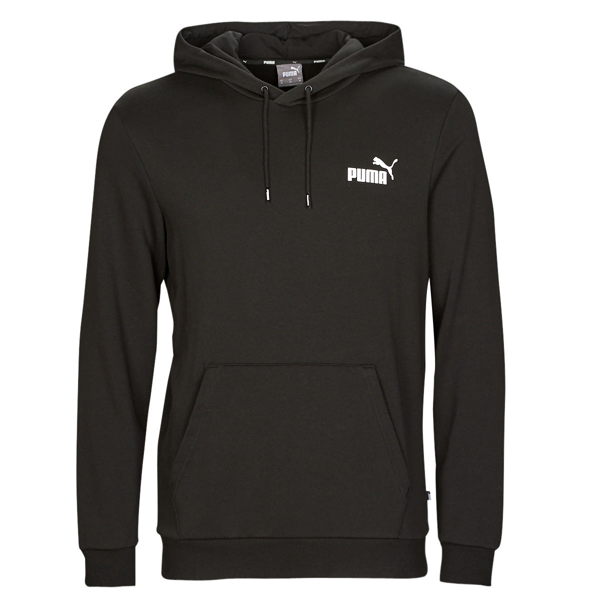 Felpa Uomo Puma  ESS SMALL LOGO HOODIE  Nero