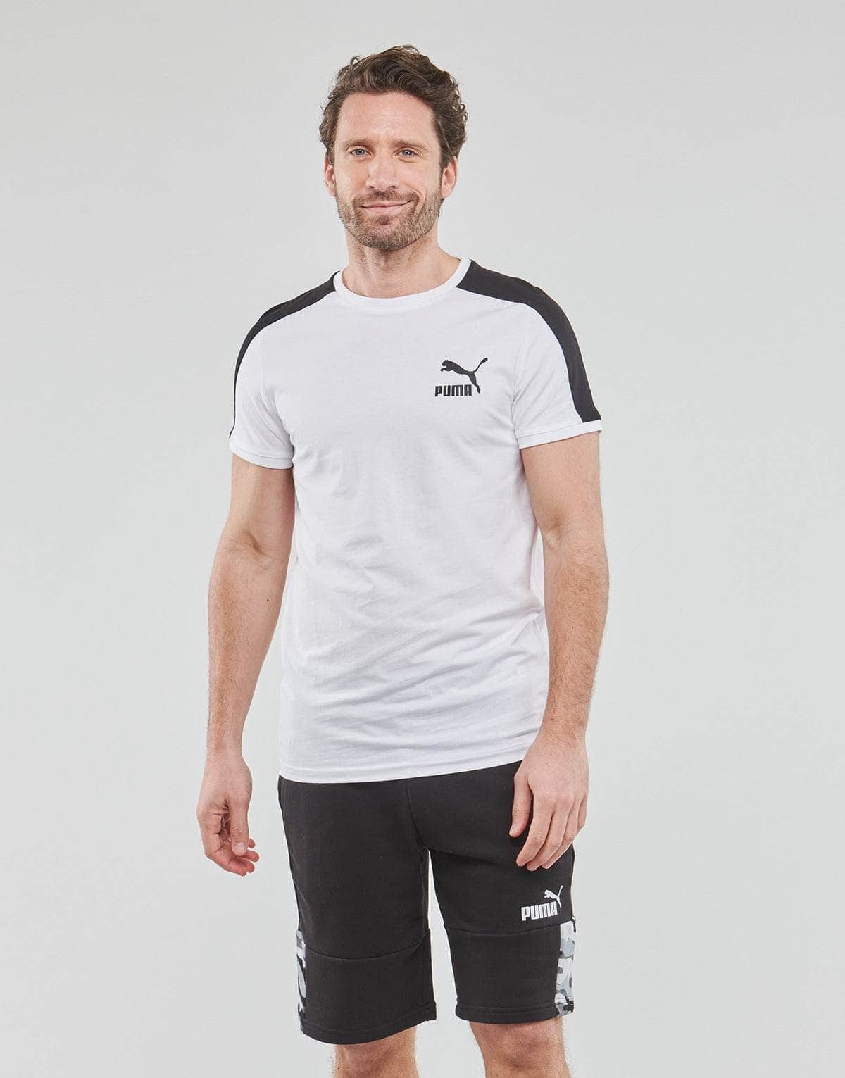 T-shirt Uomo Puma  INLINE  Bianco