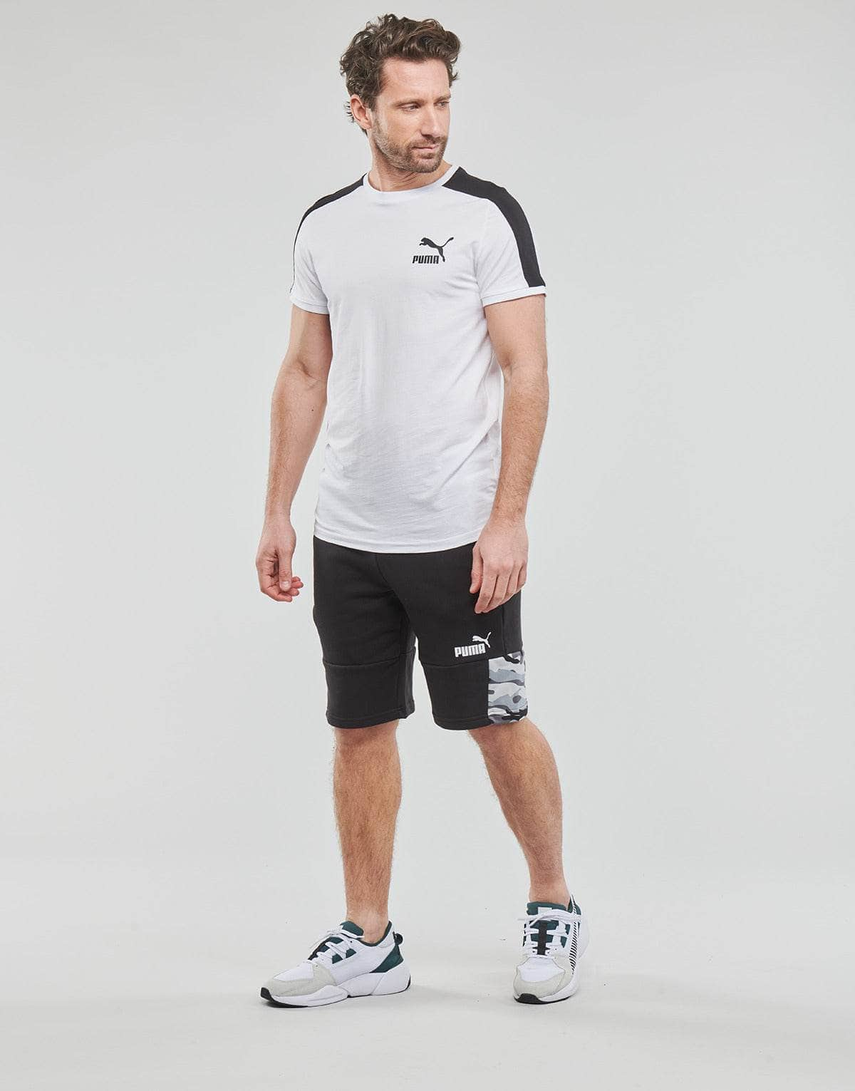 T-shirt Uomo Puma  INLINE  Bianco