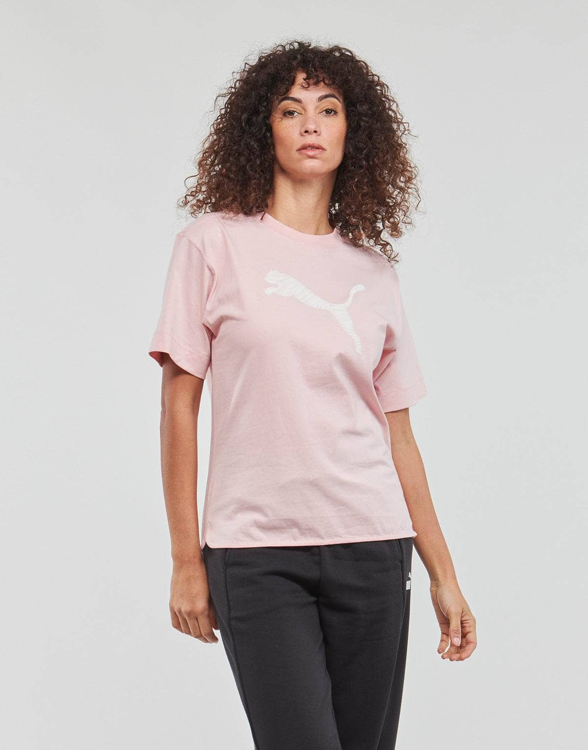 T-shirt Donna Puma  HER TEE  Rosa