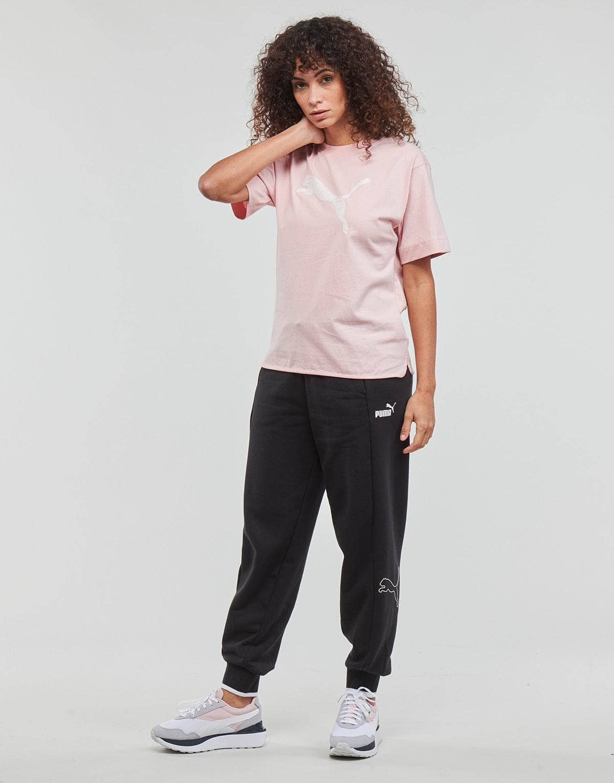 T-shirt Donna Puma  HER TEE  Rosa