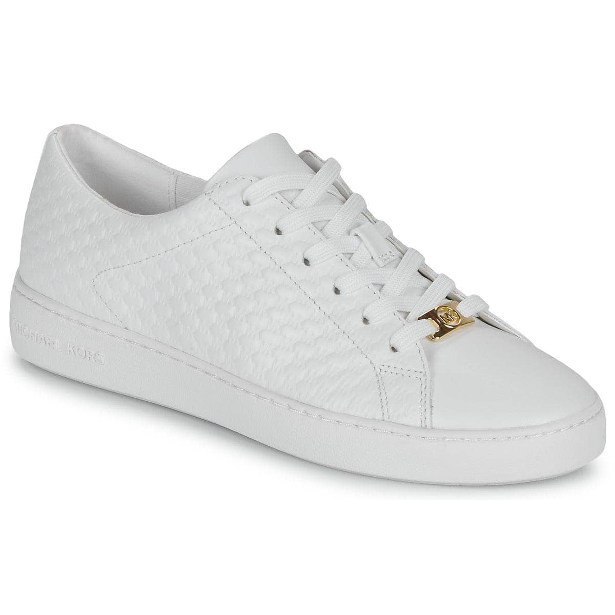 Sneakers basse Donna MICHAEL Michael Kors  KEATON LACE UP  Bianco