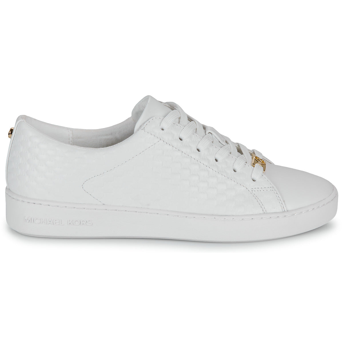 Sneakers basse Donna MICHAEL Michael Kors  KEATON LACE UP  Bianco