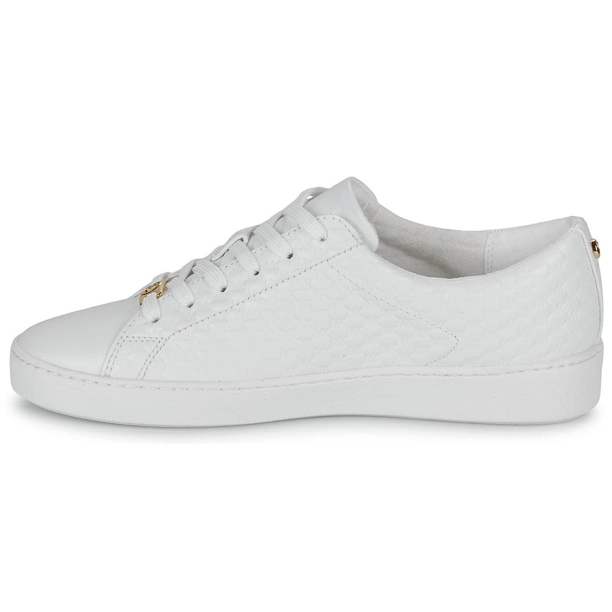 Sneakers basse Donna MICHAEL Michael Kors  KEATON LACE UP  Bianco