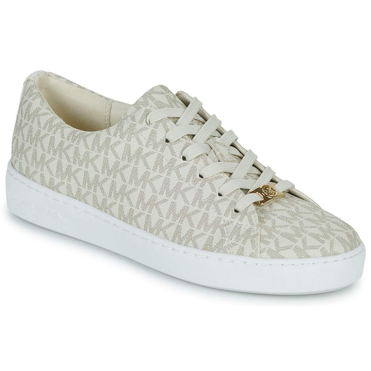 Sneakers basse Donna MICHAEL Michael Kors  KEATON LACE UP  Beige