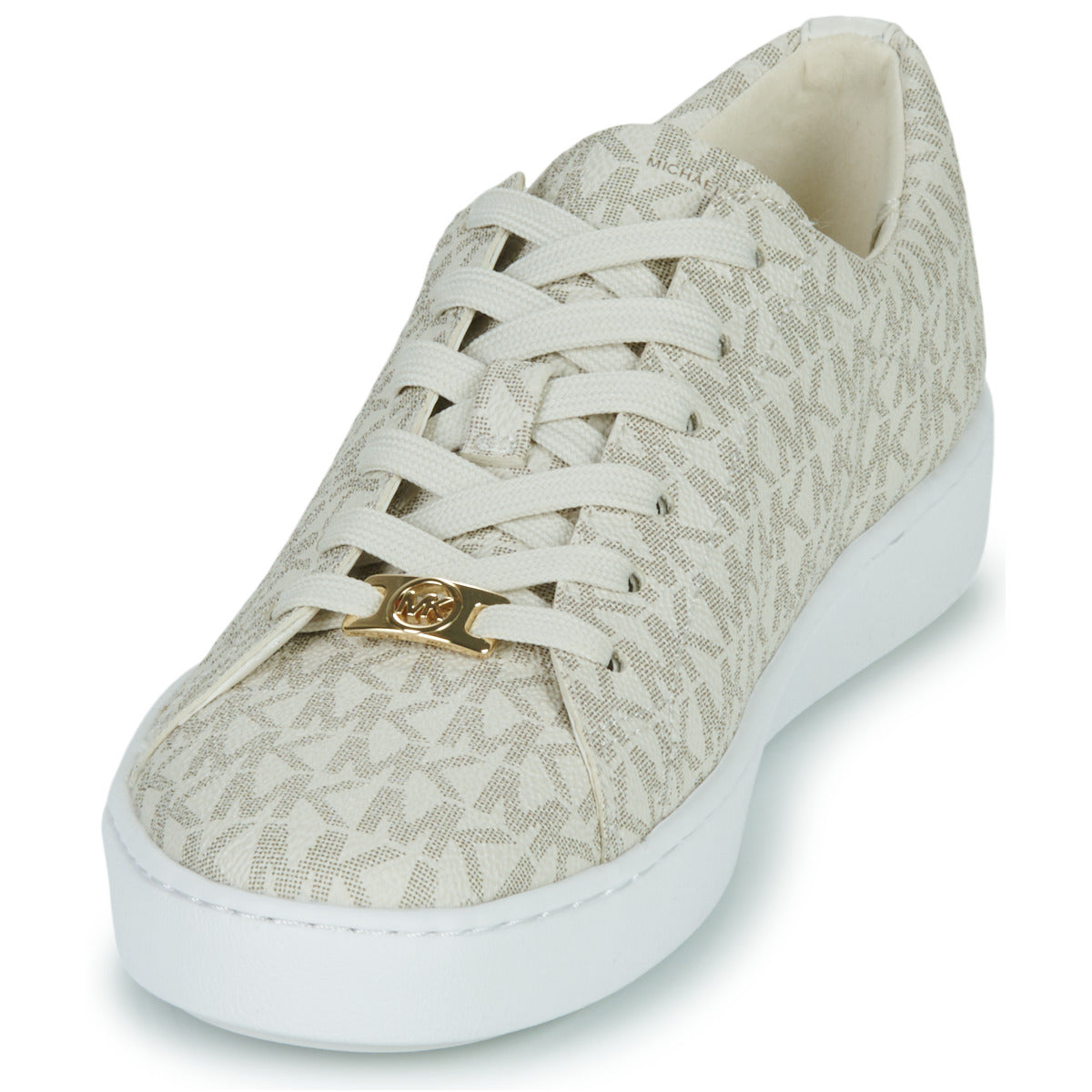 Sneakers basse Donna MICHAEL Michael Kors  KEATON LACE UP  Beige