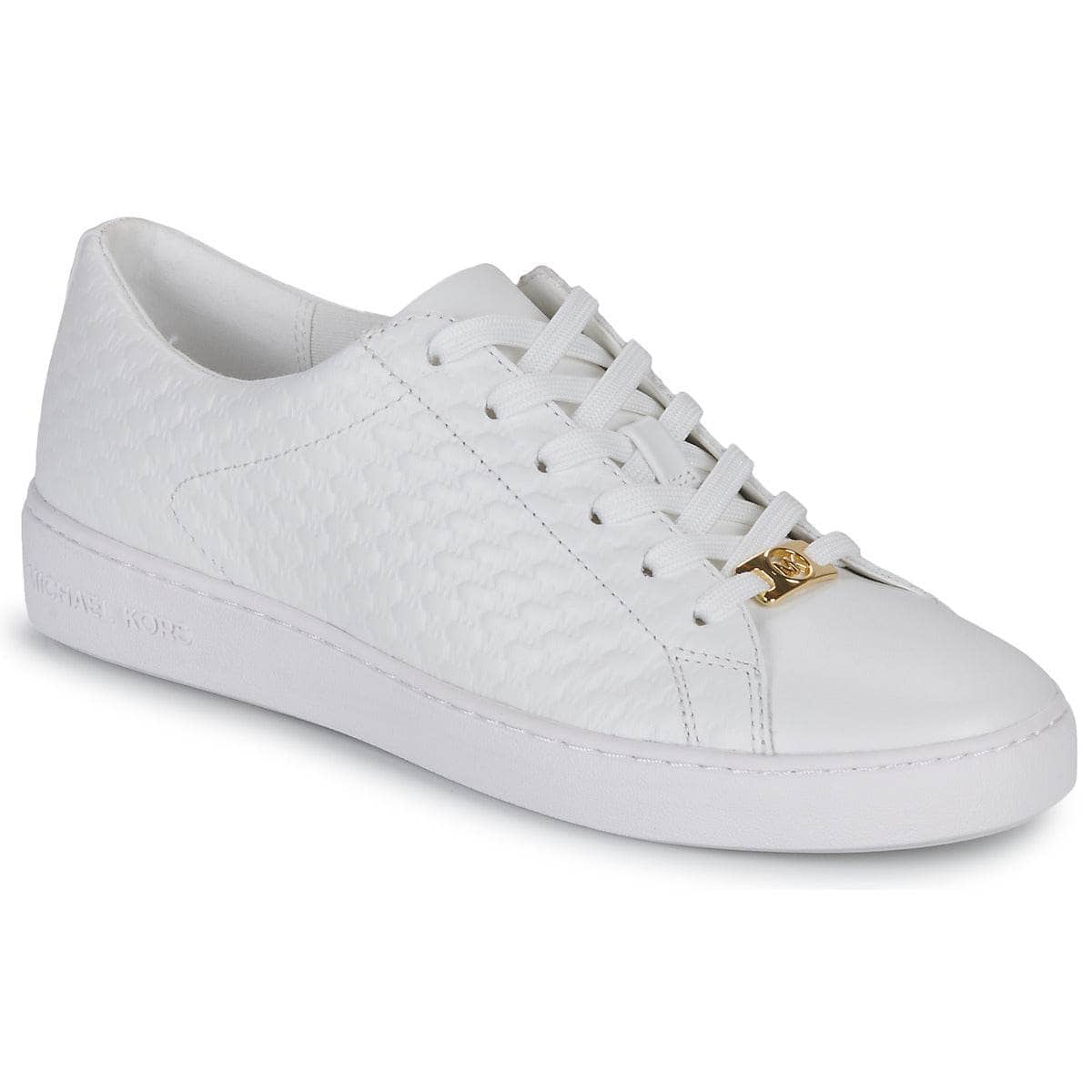 Sneakers basse Donna MICHAEL Michael Kors  KEATON LACE UP  Bianco